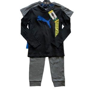 Puma Youth 3-Piece Set Boys S-7/8 NWT